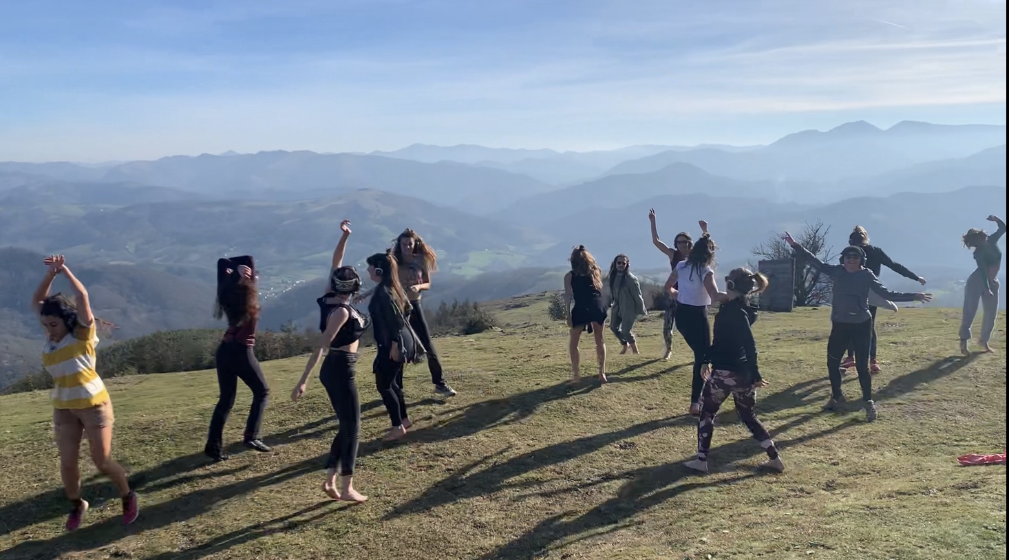 Ecstatic dance en montagne, Pays Basque